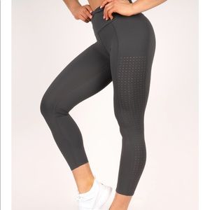 Ryderwear FLEX 7/8 LEGGINGS CHARCOAL & BLACK XS